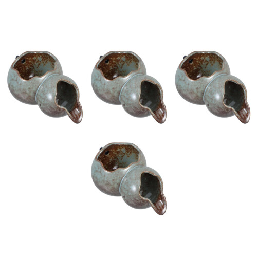 4Sets Eleganter Wasserfall Spitter Keramik Für Gartenteiche 1