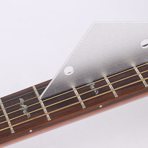 Guitar String Ruler Fret Leveling Tool Height Gauge Repair Tools 2