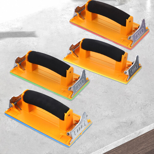 2St Stevige Plastic Schuurpapierhouder Met Ergonomisch Handvat 2
