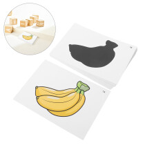1Set Autisme Leerhulpmiddelen, Plastic Schaduw Matchen Voor Peuters
