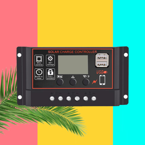 Solar Panel Controller 12V Mit LCD, Pwm, Überstromschutz 2