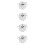 4Pcs Kitchen Silver Iron Glass Spice Containers with Lid for Storage 7