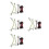 520Stk Breadboard Verbindungskabel Jumperwire ABS Elektronik 7