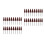 40Pcs Brown Conical Flap Wheel Sanding Polishing Deburring Rotary Tool 7