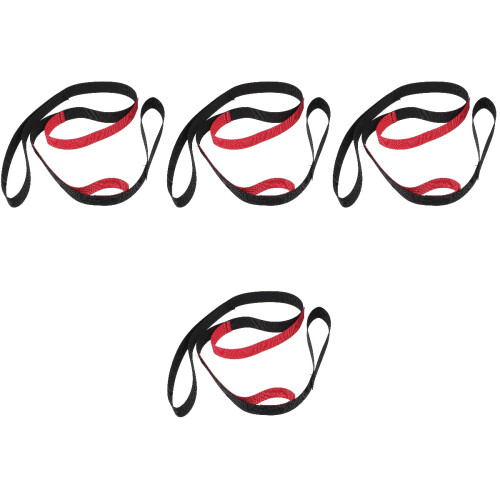 4Pcs Red Heavy Duty Leg Lifter Strap Practical for Sprint and Gym Use 1