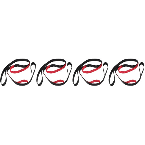 4Pcs Red Heavy Duty Leg Lifter Strap Practical for Sprint and Gym Use 2