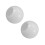 2Pcs Elegant White Glass Globe Light Covers for Multiple Lamp Fixtures 2