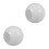 2Pcs Elegant White Glass Globe Light Covers for Multiple Lamp Fixtures 4