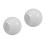 2Pcs Elegant White Glass Globe Light Covers for Multiple Lamp Fixtures 6