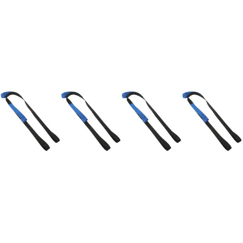 4Pcs Stable Nylon Leg Lifter Strap Blue Convenient Exercise Leg Assist 2