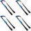 4Pcs Stable Nylon Leg Lifter Strap Blue Convenient Exercise Leg Assist 4