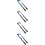 4Pcs Stable Nylon Leg Lifter Strap Blue Convenient Exercise Leg Assist 7