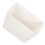 2Pcs Small White Ceramic Sugar Jars Cube Container for Coffee and Tea 6