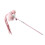 2Pcs Pink Plush Kitten Teaser Cat Toys Interactive Fun for Pets 10