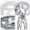 3Pièces Rotor 120Mm Acier Durable Pour Scooter Argent 4
