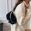Practical Large Capacity Women's Crossbody Bag Ideal for-White 5