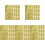 Stickers Sceau Or Multi-Usage Pour Décoration Et 2