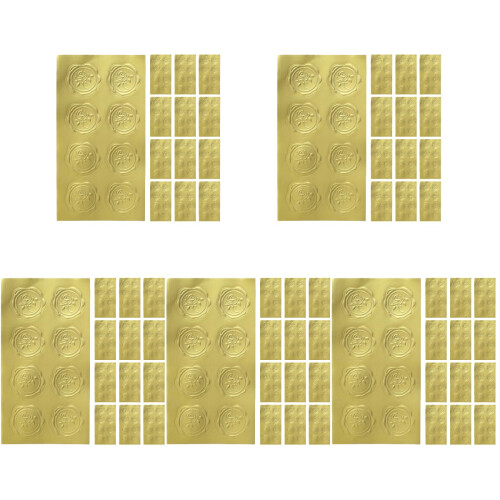 Stickers Sceau Or Multi-Usage Pour Décoration Et 1