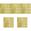 Stickers Sceau Or Multi-Usage Pour Décoration Et 3