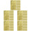 Stickers Sceau Or Multi-Usage Pour Décoration Et 6