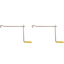 2Pcs Multi Iron Detachable Jack Handle for Scissor Jack Lift Tools