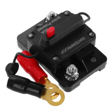 Disjoncteur 30A Réarmable Zinc ABS Pour Audio Auto Marine