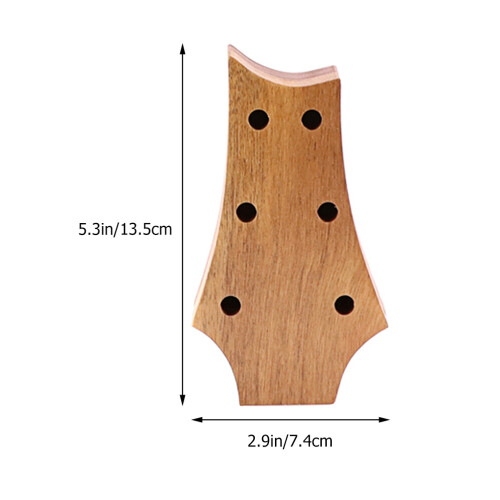 Étui Bois Robuste Pour Médiators Guitare Compact Et Portable 1