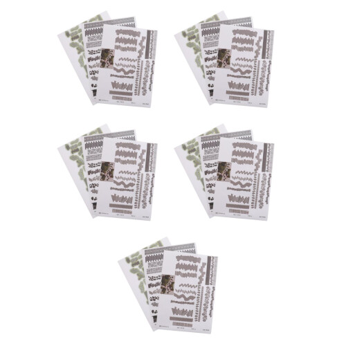Stickers Pavage Miniature Auto-Adhésifs Pour Dioramas 1