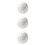 3Pcs Wireless Smart Infrared Pir Motion Sensor ABS White for Home 2