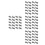 80Pcs Grey Plastic Din Rail Carrier Clips Reliable Rail Fasteners 2