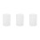3Pcs White Glass Lamp Shades Replacement for Hanging Lights 4