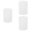 3Pcs White Glass Lamp Shades Replacement for Hanging Lights 6