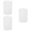 3Pcs White Glass Lamp Shades Replacement for Hanging Lights 7