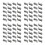80Pcs Grey Plastic Din Rail Carrier Clips Reliable Rail Fasteners 4