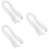 3Pcs Thick Flannel Robe Belt White Adjustable for Daily Use Bathrobes 6