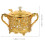 2Pcs Golden Multi-Function Kitchen Seasoning Jar Condiment Pot 7