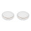 2Pcs Circular PVC Ceiling Light Shades Multi Color Flush Mount Covers 3