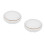 2Pcs Circular PVC Ceiling Light Shades Multi Color Flush Mount Covers 4