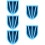 5Pcs Blue Silicone Mixing Cups for DIY Epoxy Glue Pigment Storage 8
