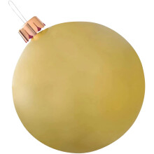 Uppblåsbar julboll utomhusdekoration PVC 105cm