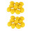 Set di 20 limoni gialli artificiali decorativi 1