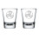 2 vasos de chupito con trisquel celta de 50 ml 1
