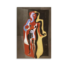 Impression sur toile du mannequin de Salvador DalĂ Ă Barcelone, 40 x 60 cm