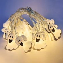 Viflosae Halloween LED reťazové svetlá Vnútorné a vonkajšie duch