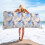Serviette de plage en microfibre 80 x 160 cm multicolore 1