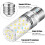 Corn Bulb E26 100W Equivalent 1200LM 6000K 4-Pack 2