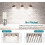 Corn Bulb E26 100W Equivalent 1200LM 6000K 4-Pack 3