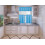 Turquoise Blackout Curtain Set 3-Piece: 2 Panels + Valance 1