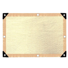 Voile d'ombrage 3x4m en PEHD pour extérieur