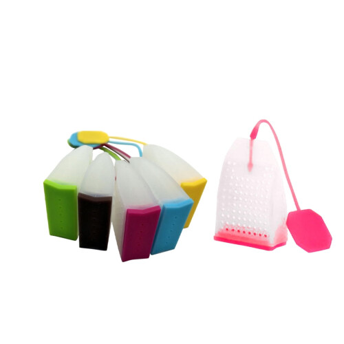Infuseur à thé en silicone, lot de 6 pièces